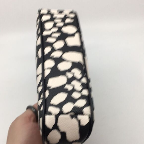 Coach CD872 Nolita 19 With Spotted Animal Print In Silver/Black/Chalk Multi - Picture 7 of 16